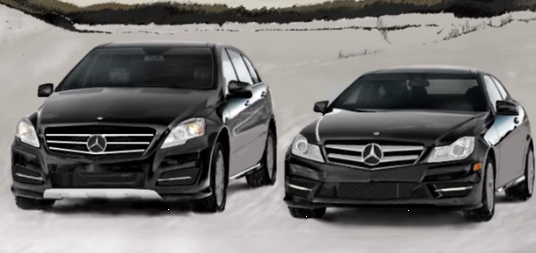 Граффити Вконтакте "Mercedes"