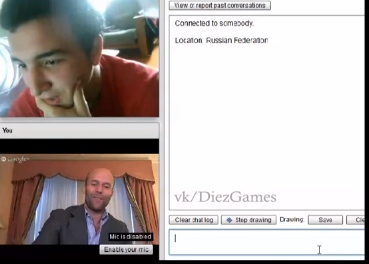 Statham in Chatroulette