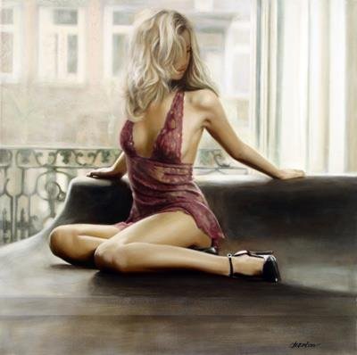 Рисует Таламбек Чекиров