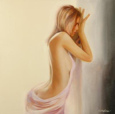 Рисует Таламбек Чекиров