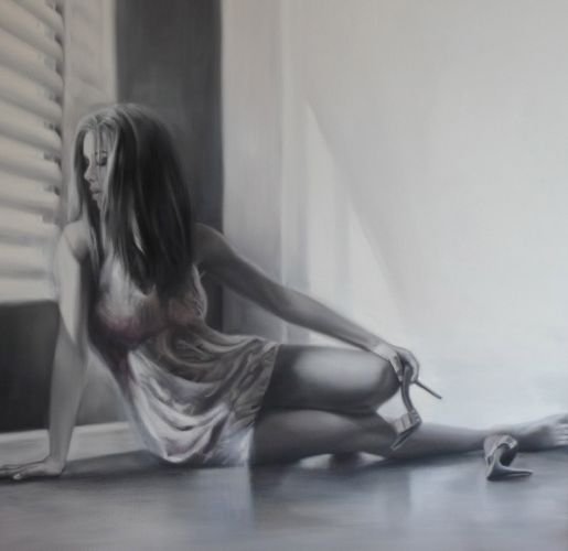 Рисует Таламбек Чекиров