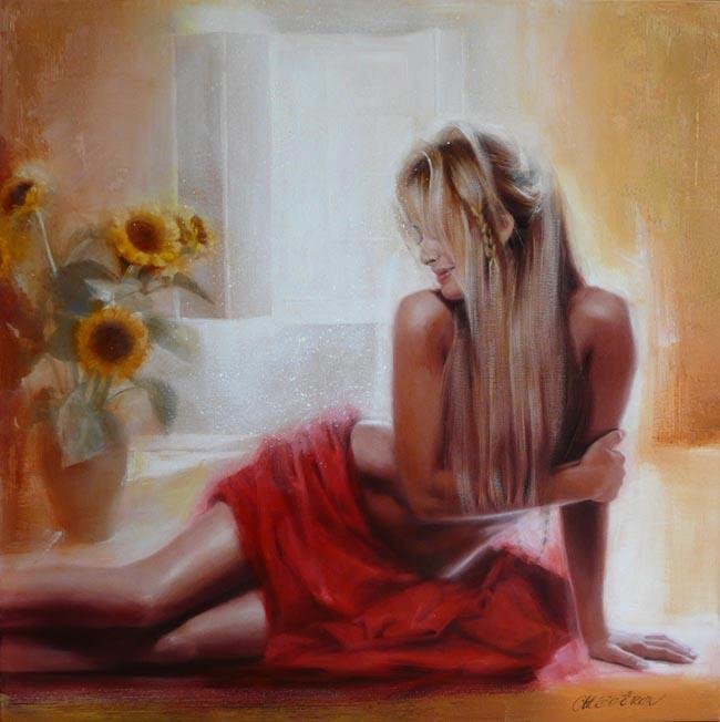 Рисует Таламбек Чекиров