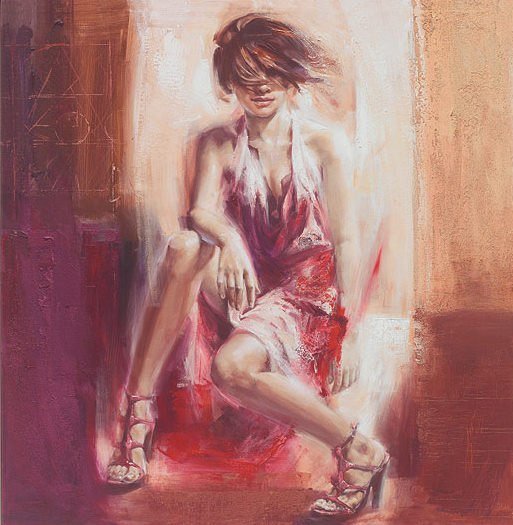 Рисует Таламбек Чекиров