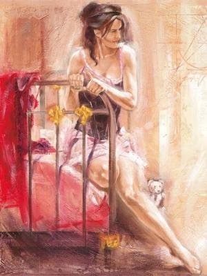 Рисует Таламбек Чекиров