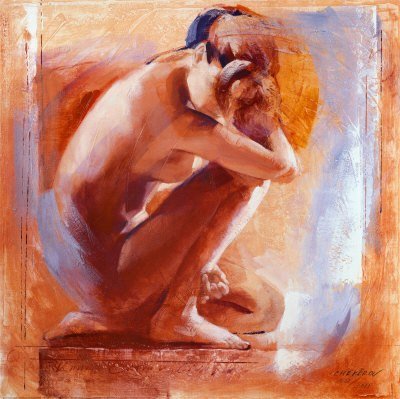 Рисует Таламбек Чекиров