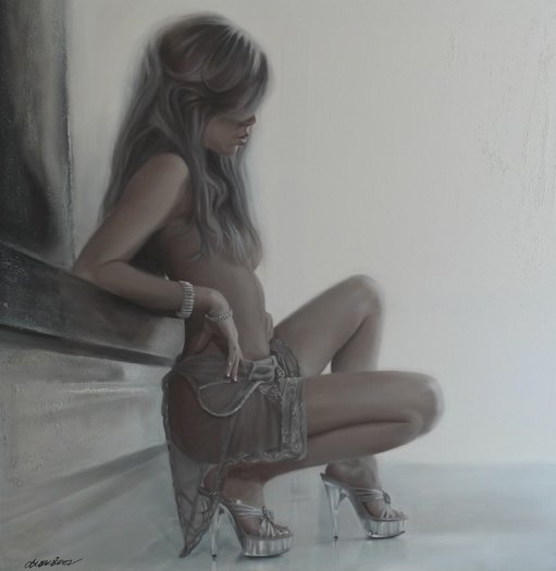 Рисует Таламбек Чекиров