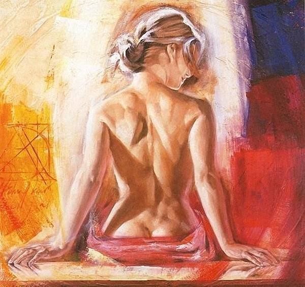 Рисует Таламбек Чекиров