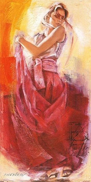 Рисует Таламбек Чекиров