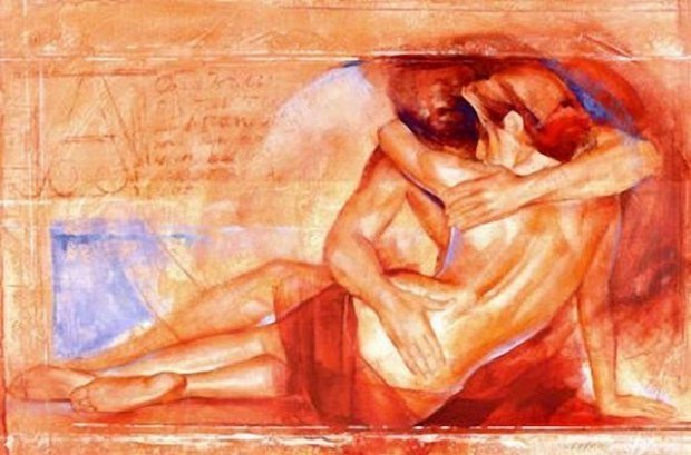 Рисует Таламбек Чекиров