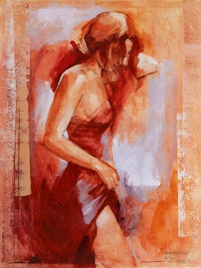 Рисует Таламбек Чекиров