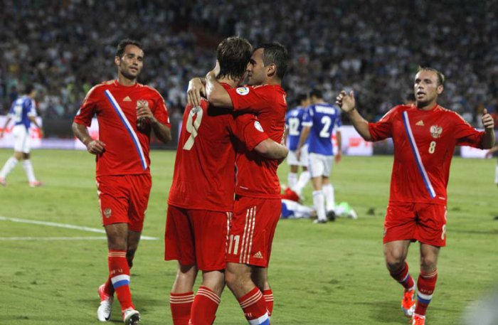 Отбор на чемпионат мира по футболу: матч Россия-Израиль