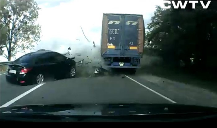 ДТП с видеорегистратора за сентябрь 2013 (Часть 1)