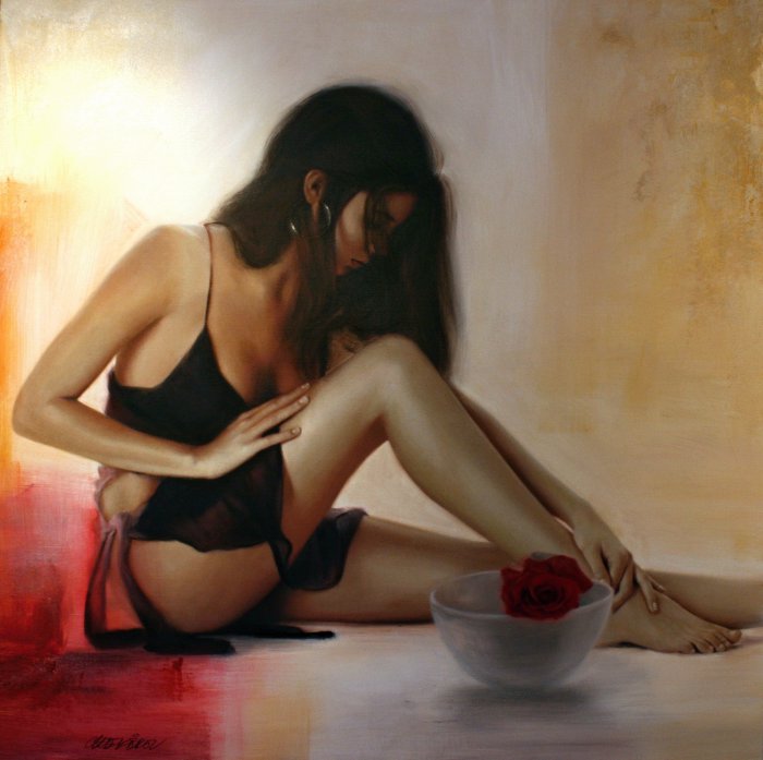 Рисует Таламбек Чекиров