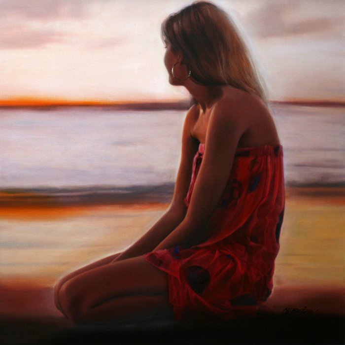 Рисует Таламбек Чекиров