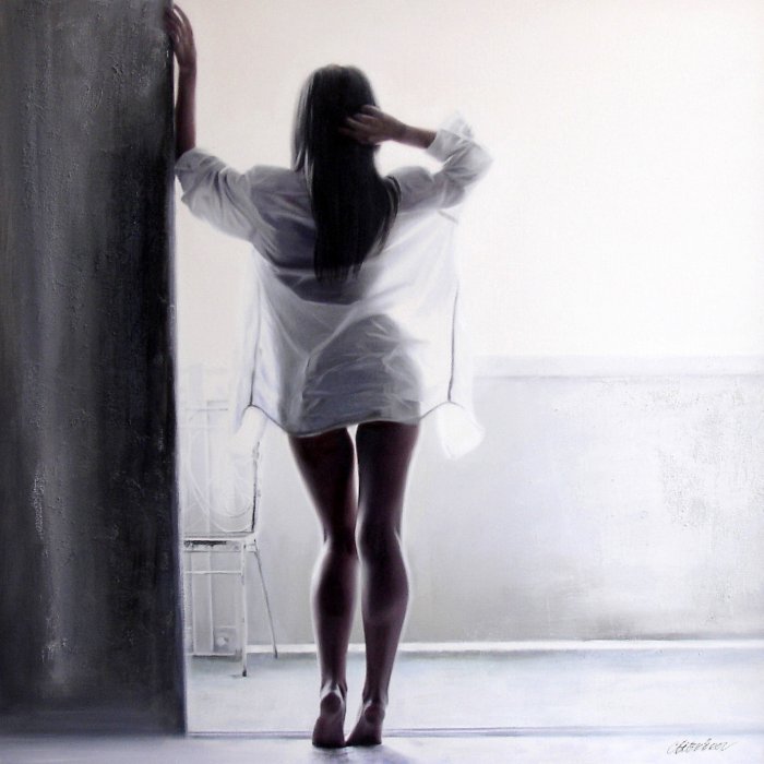 Рисует Таламбек Чекиров