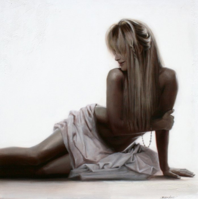 Рисует Таламбек Чекиров