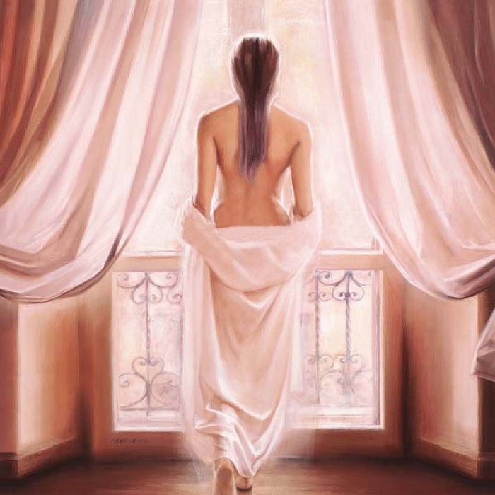 Рисует Таламбек Чекиров