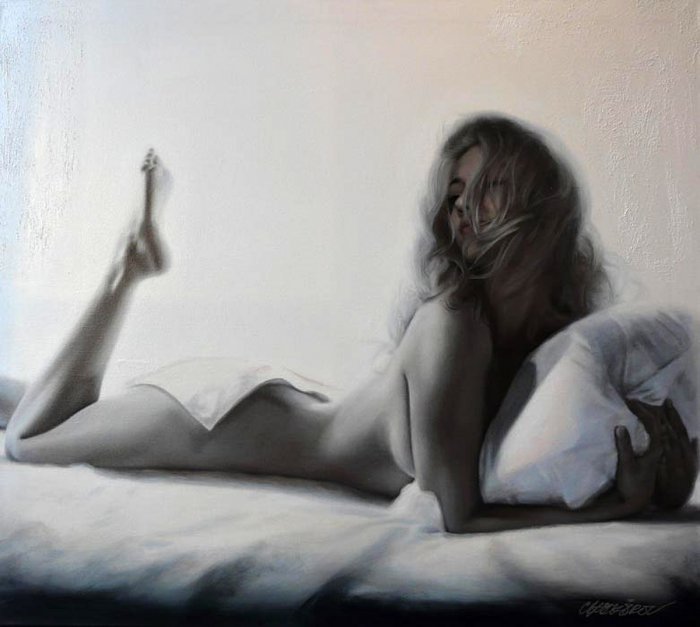 Рисует Таламбек Чекиров