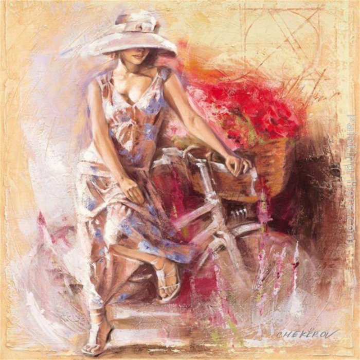 Рисует Таламбек Чекиров