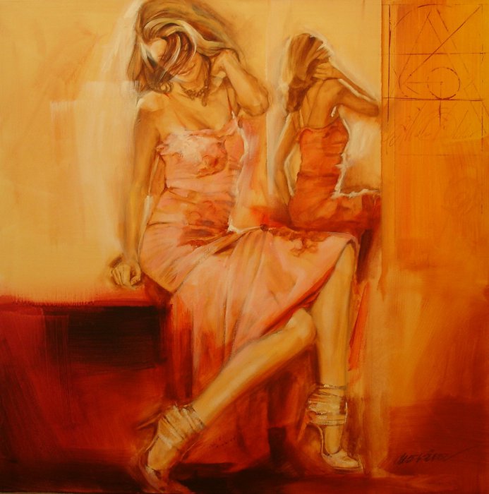 Рисует Таламбек Чекиров