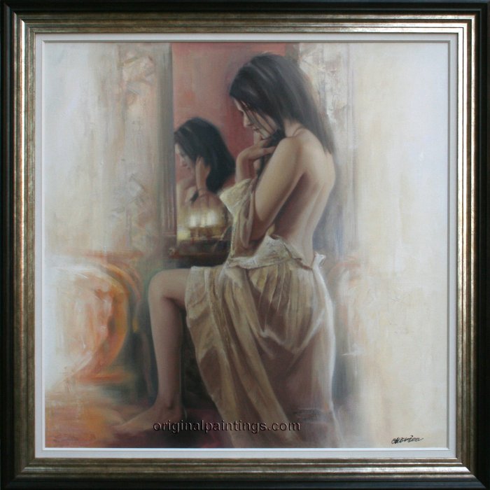 Рисует Таламбек Чекиров