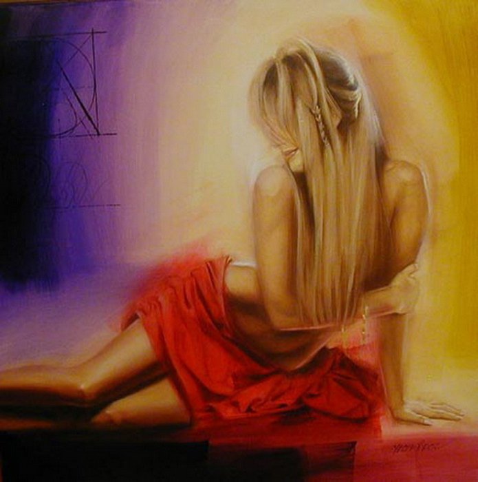 Рисует Таламбек Чекиров