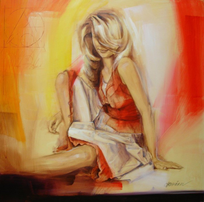 Рисует Таламбек Чекиров