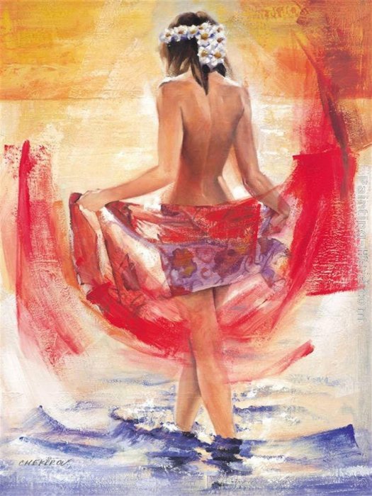 Рисует Таламбек Чекиров