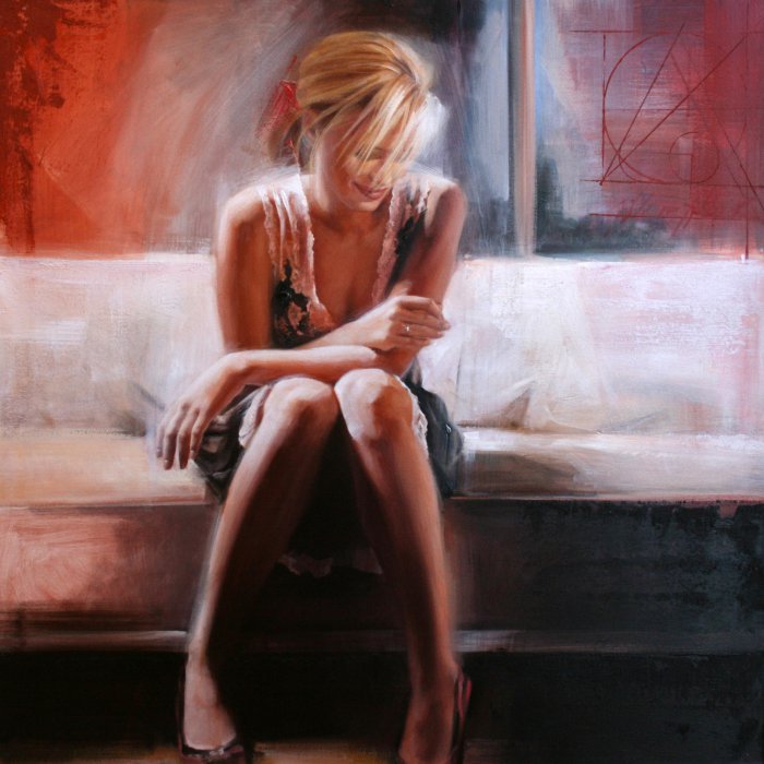 Рисует Таламбек Чекиров