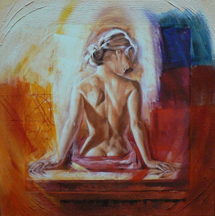 Рисует Таламбек Чекиров