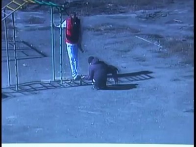 Собачник провокатор против полиции