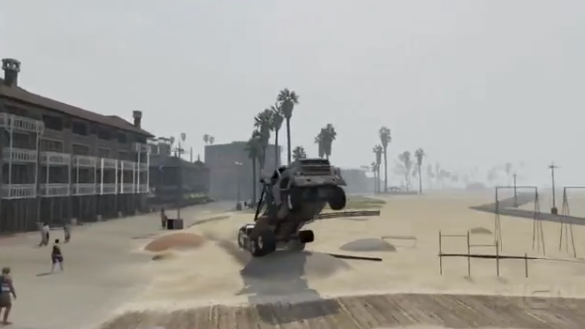 Красота и кровища GTA V