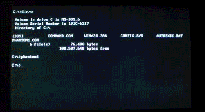 Компьютерные вирусы эпохи MS-DOS (в гифках) Компьютерные вирусы эпохи MS-DOS (в гифках)