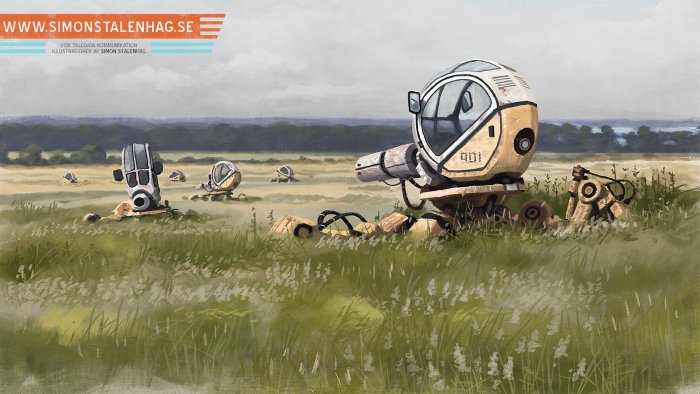 Artworks by Simon Stalenhag