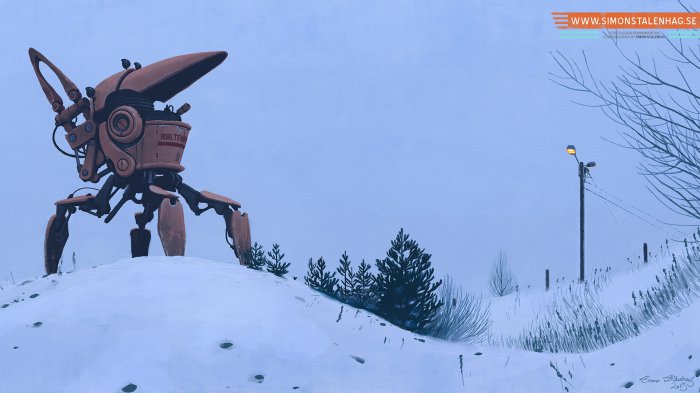Artworks by Simon Stalenhag