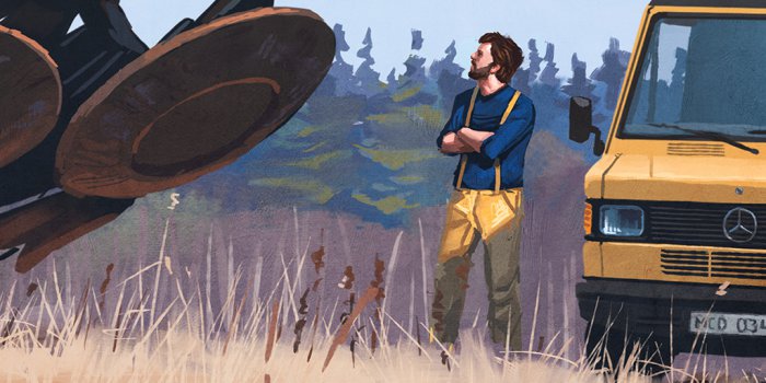 Artworks by Simon Stalenhag