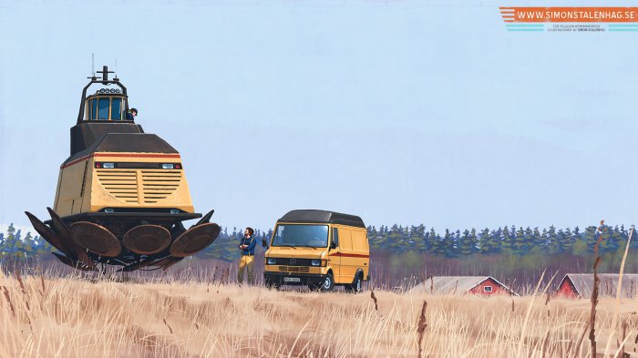 Artworks by Simon Stalenhag