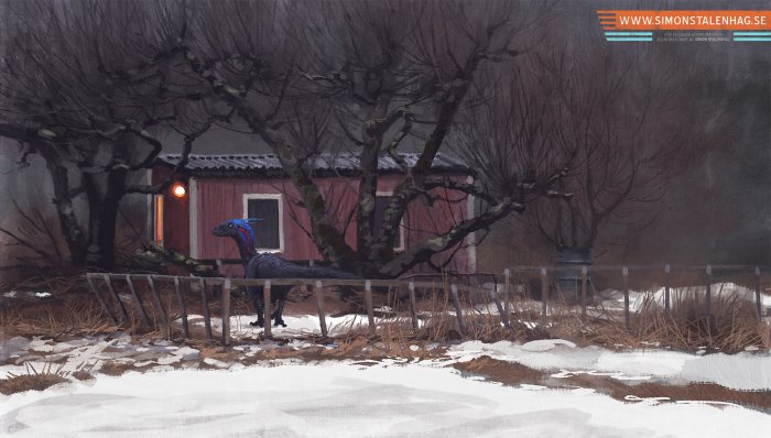 Artworks by Simon Stalenhag