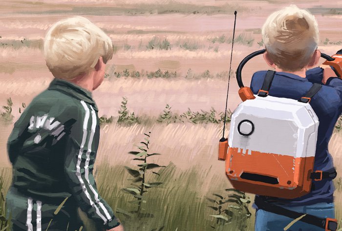 Artworks by Simon Stalenhag