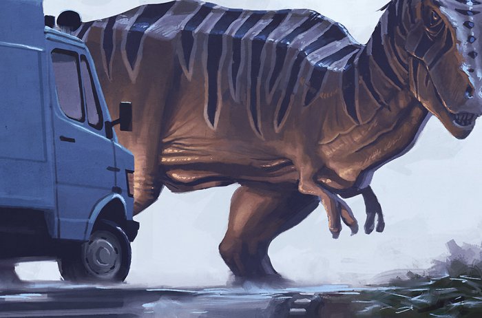 Artworks by Simon Stalenhag