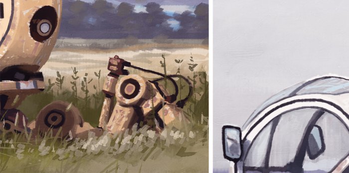 Artworks by Simon Stalenhag