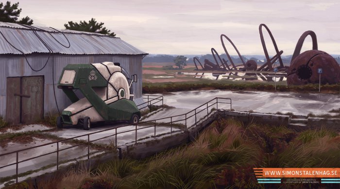 Artworks by Simon Stalenhag