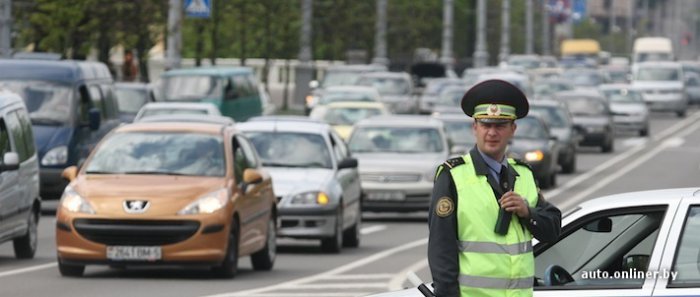 Первая конфискация авто в Минске