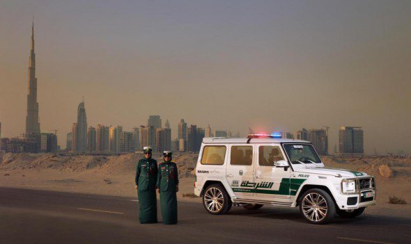 Brabus создал 700-сильный G63 AMG для полиции Дубая