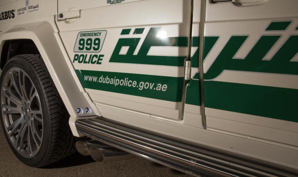 Brabus создал 700-сильный G63 AMG для полиции Дубая