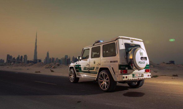 Brabus создал 700-сильный G63 AMG для полиции Дубая