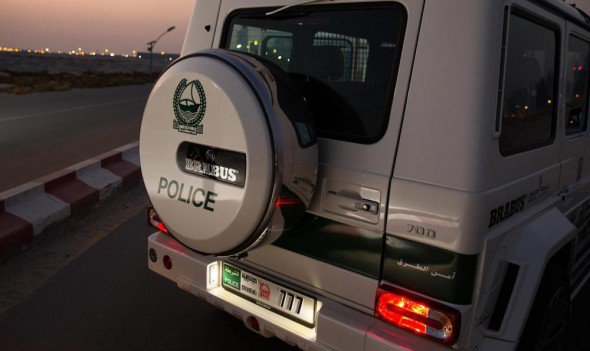 Brabus создал 700-сильный G63 AMG для полиции Дубая