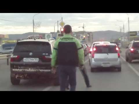 Как меня крутой парень на БМВ подрезал (с)