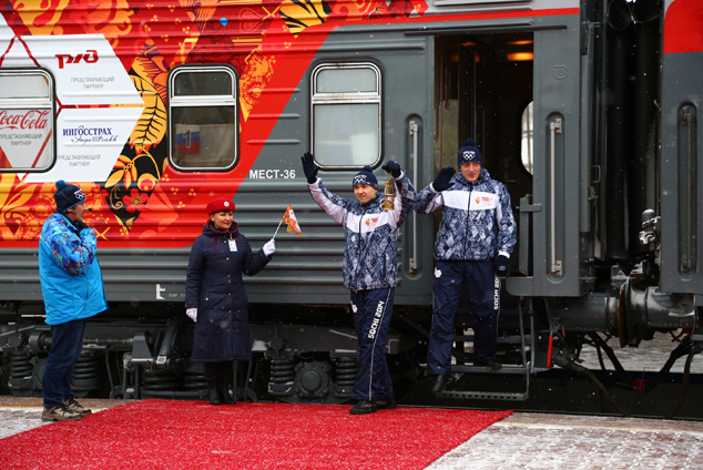 Эстафета Огня в Красноярске!