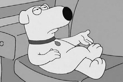 Собаку Гриффинов насмерть сбила машина